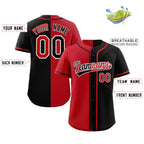 Custom Full Button Baseball Jersey Personalized Team Uniform Sports Split Shirts