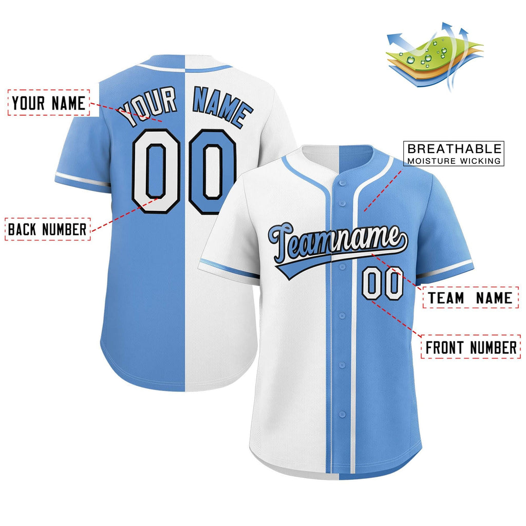 Custom Full Button Baseball Jersey Personalized Team Uniform Sports Split Shirts