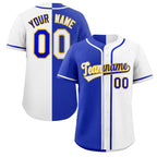 Custom Full Button Baseball Jersey Personalized Team Uniform Sports Split Shirts