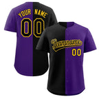 Custom Split Button Down Baseball Jersey Personalized Team Sports Uniform for Adults/Youth