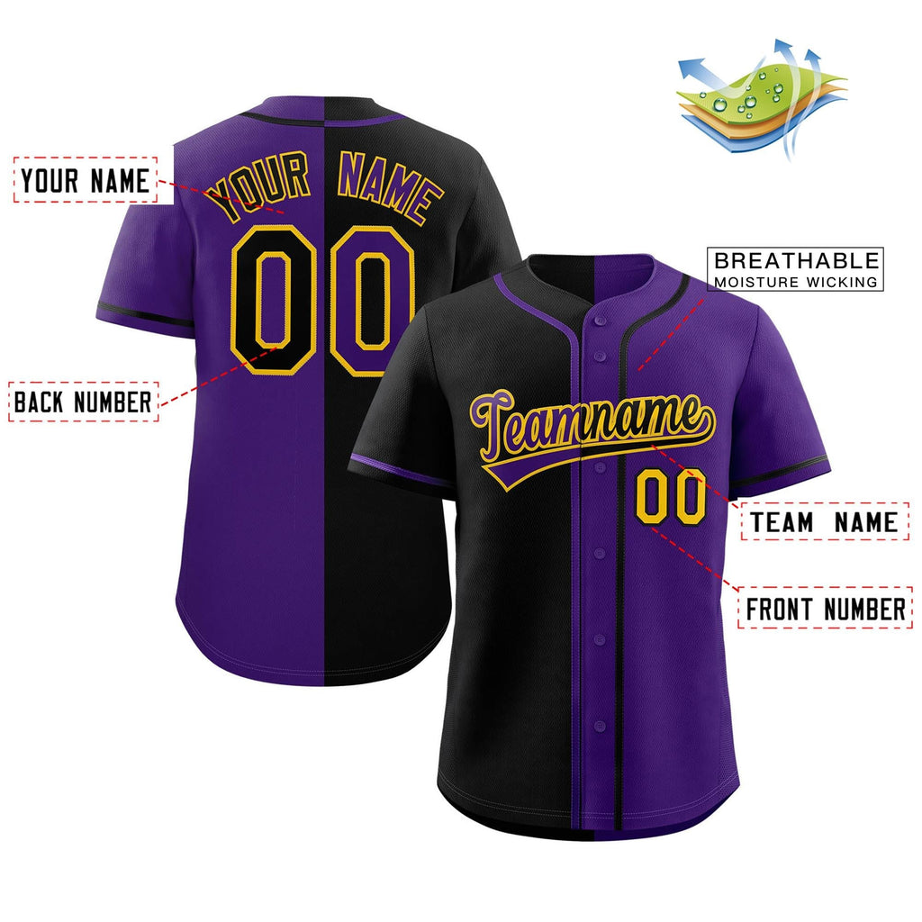Custom Full Button Baseball Jersey Personalized Team Uniform Sports Split Shirts