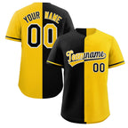 Custom Split Button Down Baseball Jersey Personalized Team Sports Uniform for Adults/Youth