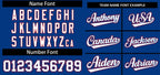 Custom Royal White-Red Classic Style Authentic Two-Button Softball Jersey