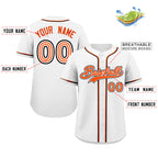 Custom Men Women Baseball Jersey Button Down Hip Hop Baseball Shirt Stitched Name Number