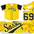 Custom Aqua Navy Stripe Fashion Raglan Sleeves Authentic Baseball Jersey
