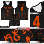 Custom Black Khaki Personalized Scratches Pattern Sports Uniform Basketball Jersey