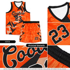 Custom Aqua Boomerang Pattern Sets Basketball Jersey
