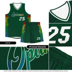 Custom Aqua Denver Nuggets Rainbow Side Sports Uniform Basketball Jersey