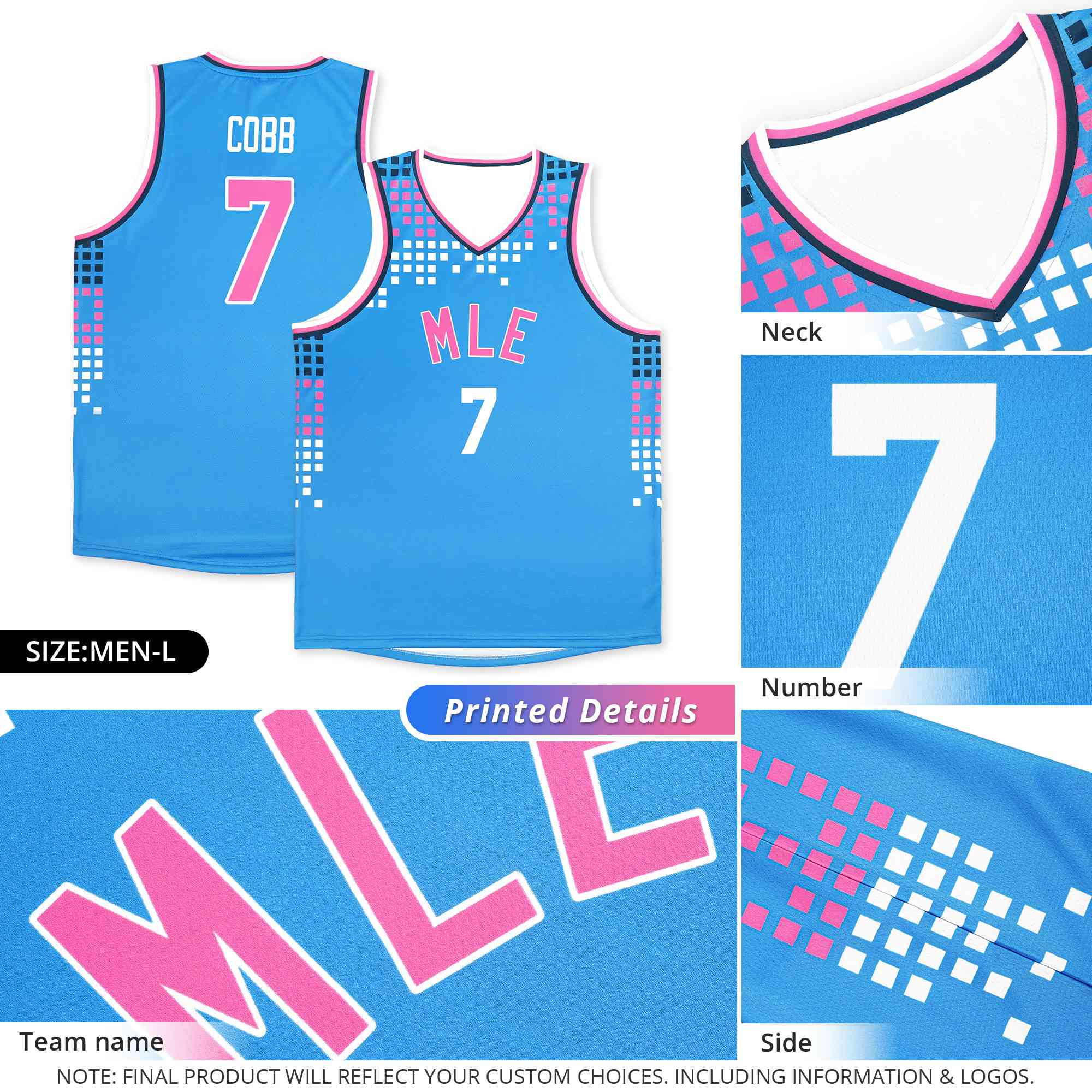 Custom Black Gray Trailblazer Dot Pattern Sports Uniform Basketball Jersey