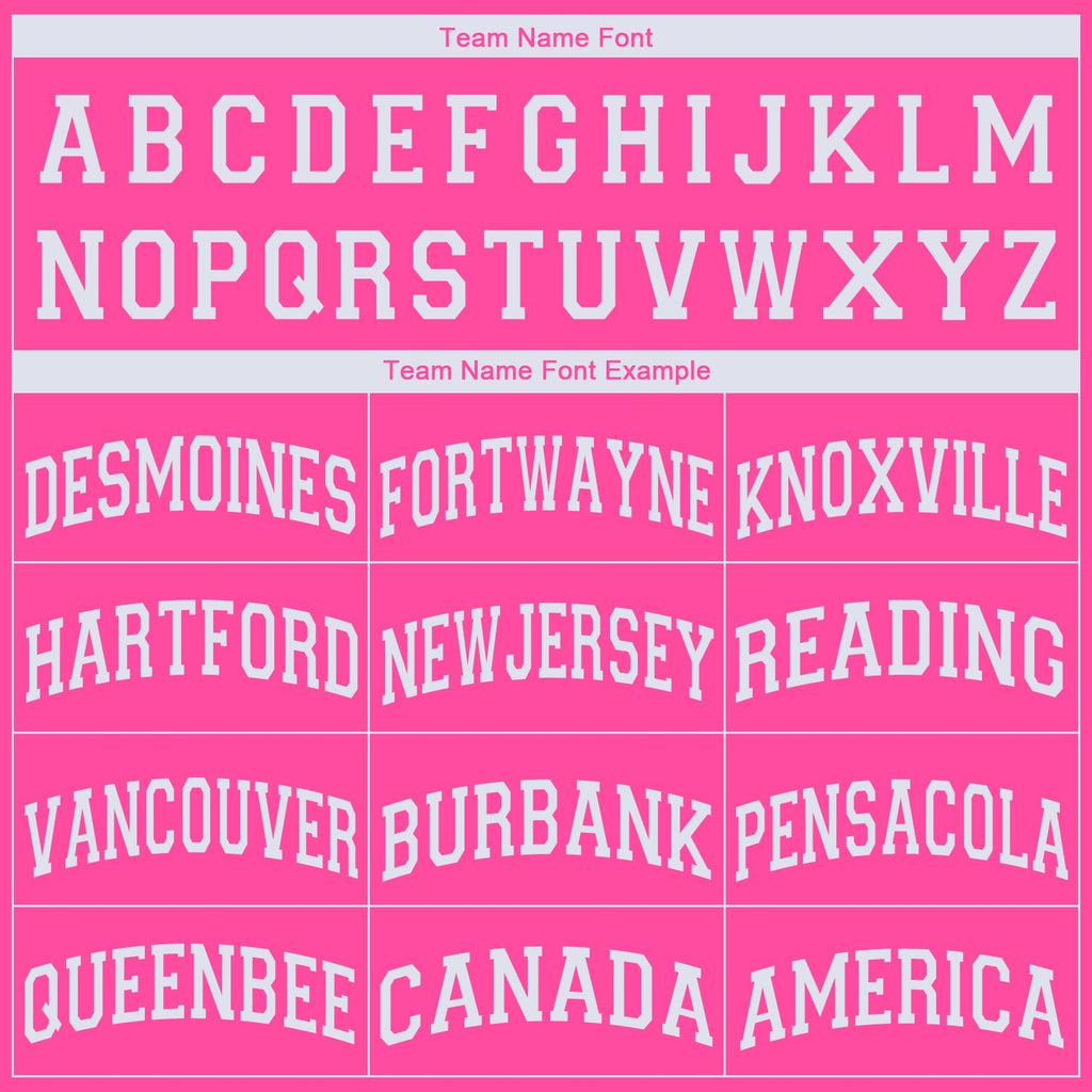 Custom Pink White Classic Tops Breathable Basketball Jersey