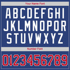 Custom Royal Red-White Classic Tops Athletic Casual Basketball Jersey