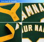 Custom Royal White-Red Classic Style Authentic Two-Button Softball Jersey
