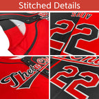 Custom Black White-Old Gold Split Fashion Authentic Baseball Jersey